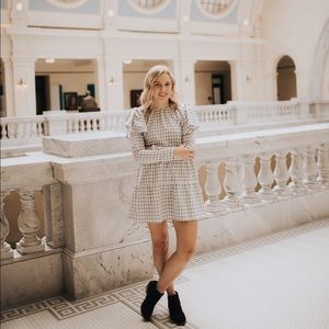 ASOS Fashion Union Gingham Dress